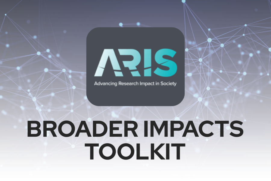 Broader Impacts Toolkit Tile with ARIS logo